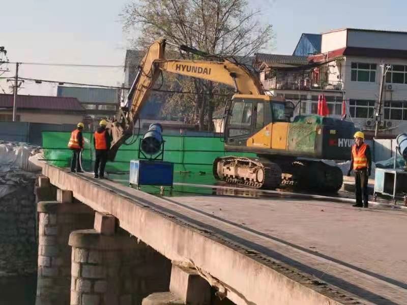 鐵西路洪河橋?yàn)?zāi)后恢復(fù)重建工程